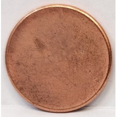 UNITED STATES OF AMERICA . UNDATED . ONE 1 CENT COIN . ERROR . BLANK